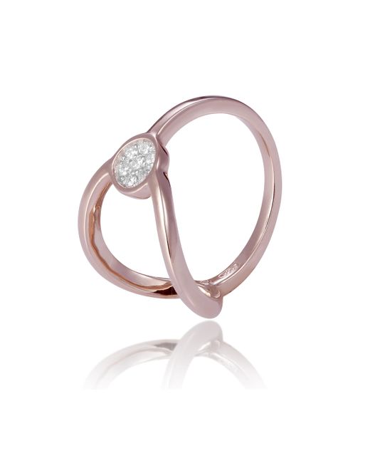 Orphelia White 925 Sterling Ring