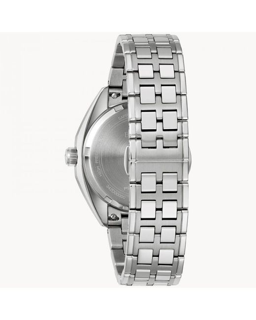 Bulova Metallic Et Star Watch 96B401 Stainless Steel