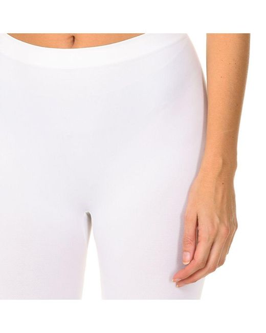 Intimidea White Shaping Shorts With Cosmetic Treatment 410600
