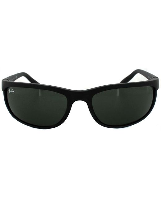 Ray Ban Wrap Matt Sunglasses in Black for Men Lyst UK