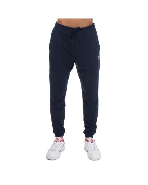 Reebok Blue Identity French Terry Joggers for men