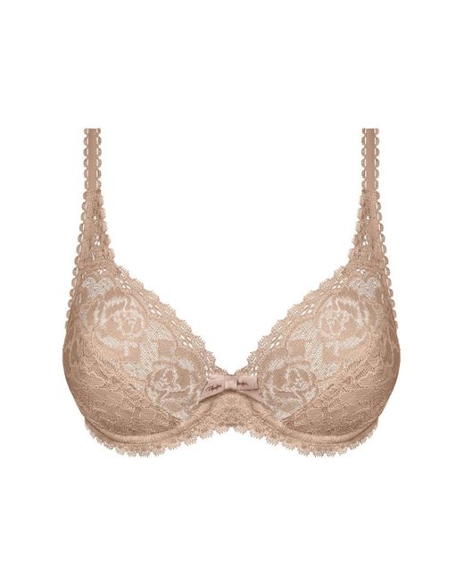 Playtex Natural P0Dc8 Flower Elegance Recycled Underwired Bra