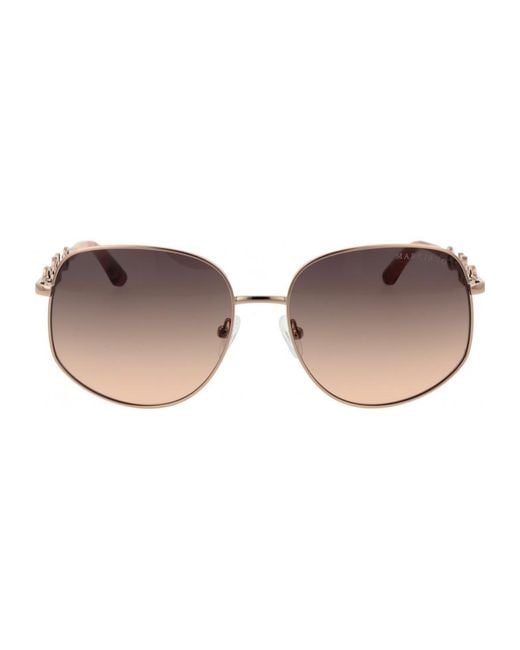MARCIANO BY GUESS Brown Gm00003 5928F 59 28F Sunglasses