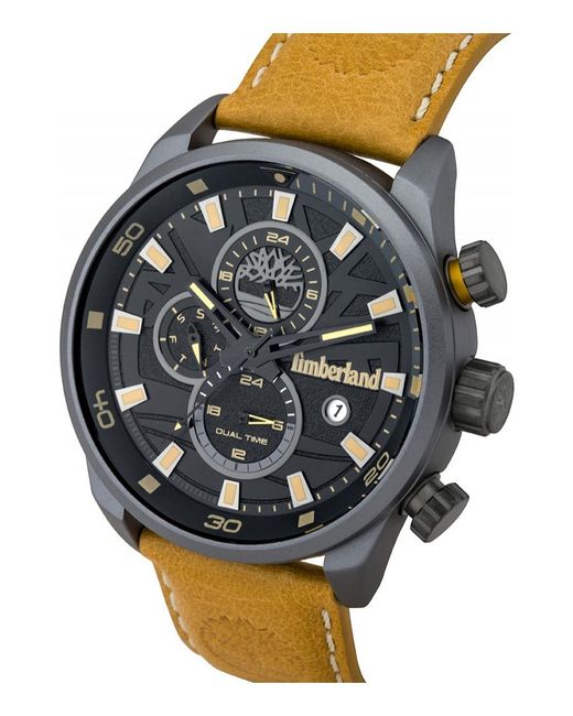 Timberland Gray 14816Jlb-02 Henniker Ii Watch for men