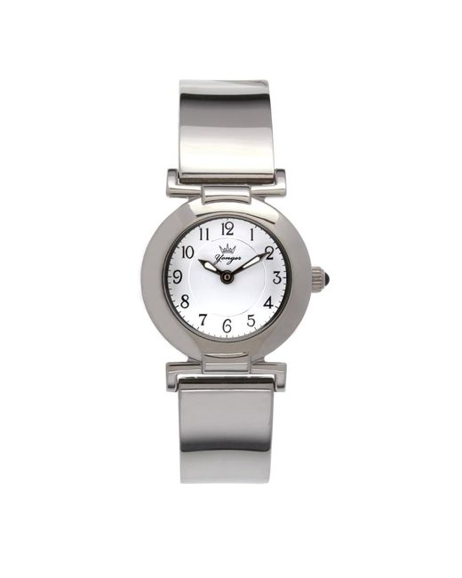 Yonger & Bresson White And Dial With Watch Stainless Steel