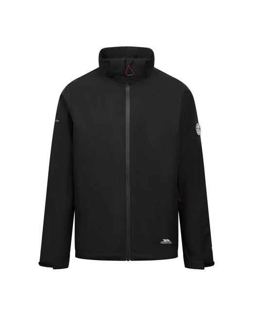 Trespass Black Westford Waterproof Jacket for men