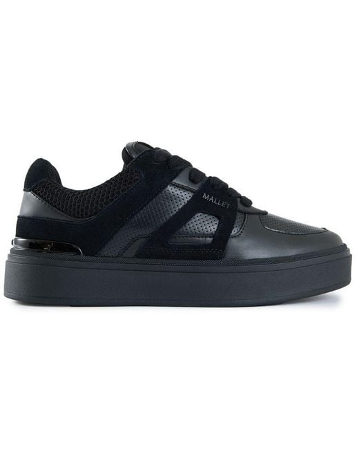 Mallet Black Fenchurch Trainers