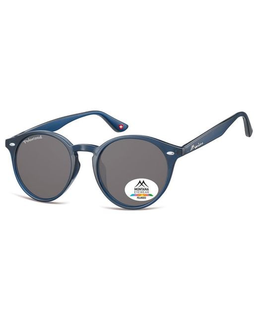 Montana Blue Round Polarized Mp20