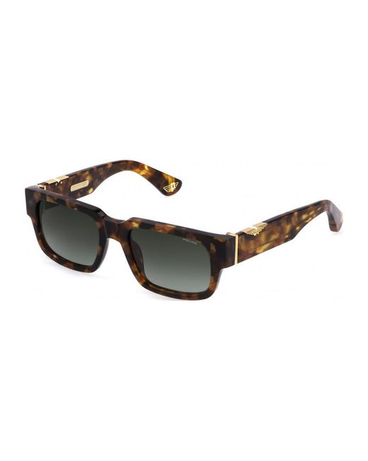 Police Black Splp24 54 540Aer Sunglasses