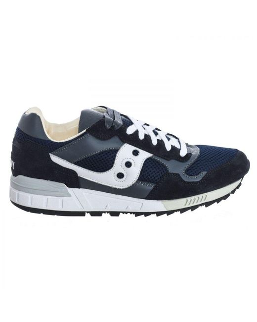 Saucony Blue Sports Shoes Originals Shadow 5000 for men