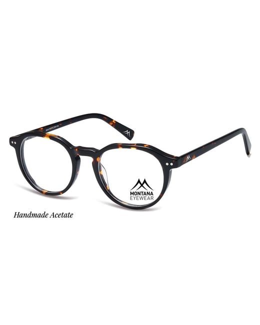 Montana Black Round Shiny Dark Turtle Ma47