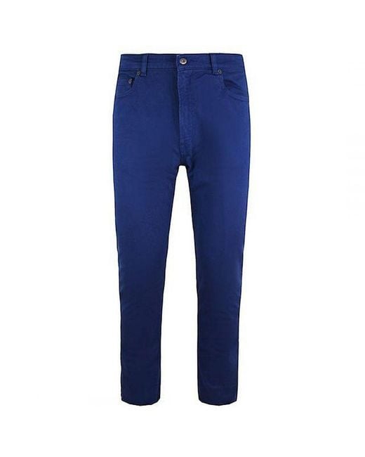 Lacoste Blue Slim Fit Classic Waist Trousers for men