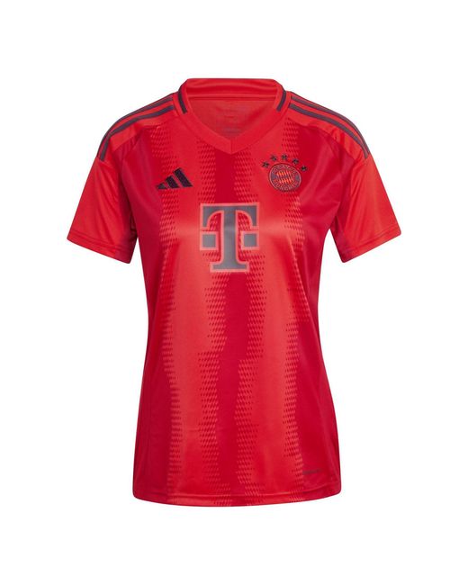 Adidas Red Bayern Munich Home Shirt 2024 2025