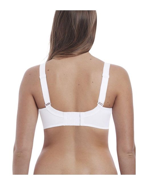 Freya White Starlight Side Support Bra