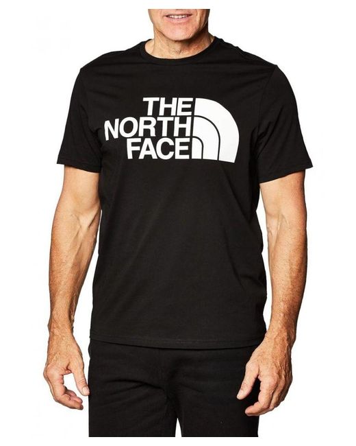 The North Face Black M Standard Ss T Shirt for men