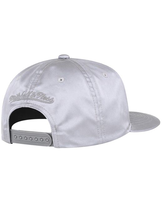 Mitchell & Ness Gray Interlocked 110 Reflective Cap Glass