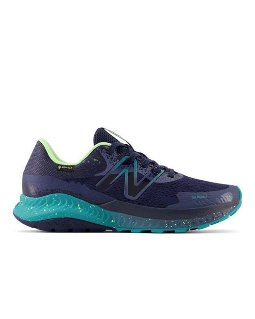 New Balance Blue Womenss Dynasoft Nitrel V5 Gore-Tex Running Shoes