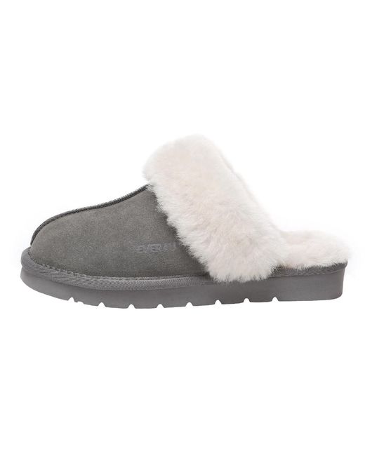 EVER AU Gray Raven Slippers