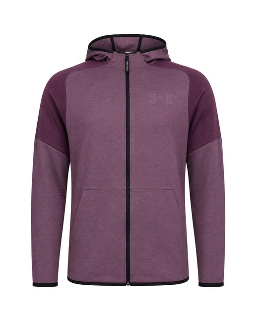 Under Armour Purple Unstopppable Move Track Jacket for men