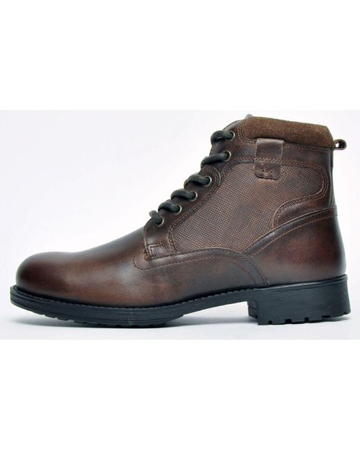 Red Tape Brown Benson Leather for men