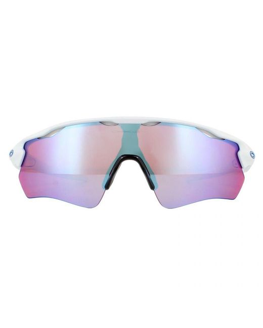 Oakley Purple Sunglasses Radar Ev Path Oo9208-47 Polished Prizm Snow Sapphire Iridium for men