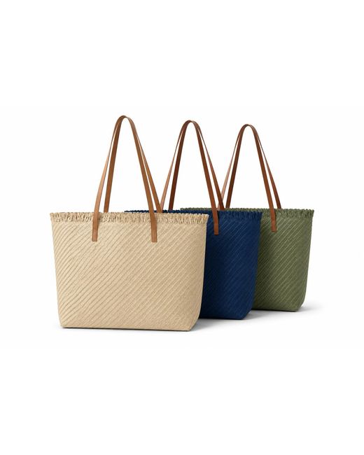 Woodland Leathers Black Large Woven Straw Beach Bag