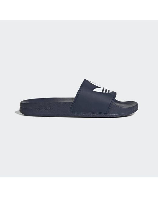 Adidas Originals Blue Adilette Lite Slides for men