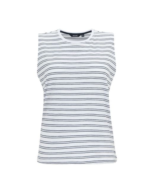 Regatta Blue Ladies Fariene Vest Top Cotton