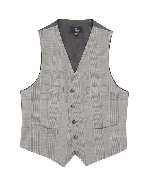 Hackett Gray Large Multi Check Wc for men