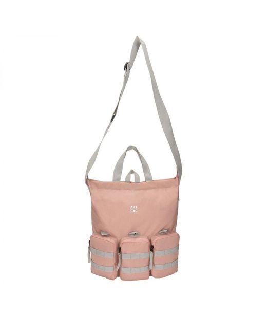 Art-sac Pink Vinsent Triple Tote Bag