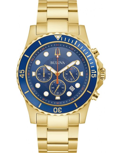 Bulova Blue 98B377 Classic Watch for men