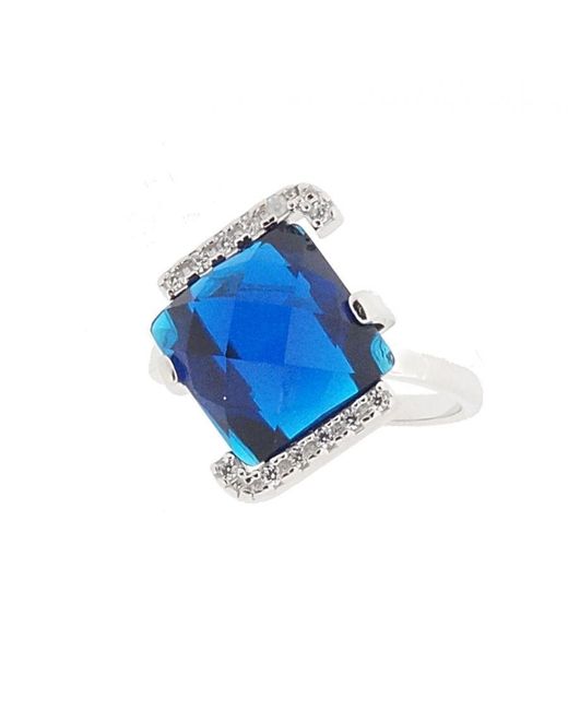 Orphelia Blue 925 Sterling Ring