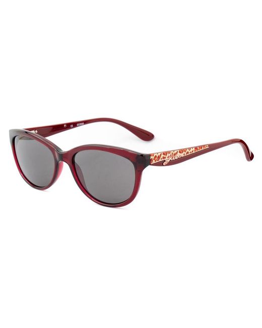 Guess Brown Multicolor Acetate Sunglasses