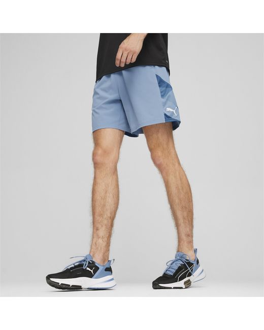 PUMA Blue Fit 7" Shorts for men