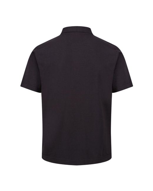 Regatta Black Pro 65/35 Short-Sleeved Polo Shirt (Seal) for men