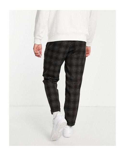 Topman tartan trousers sale