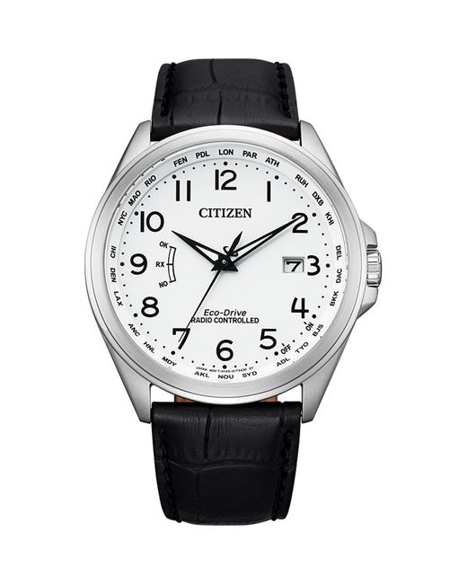 Citizen Metallic Watch Cb0250-17A Leather for men