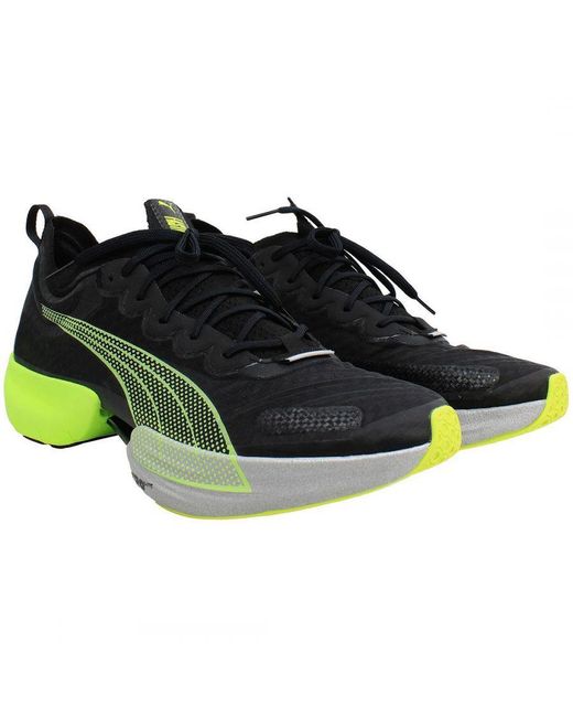 PUMA Green Fast-R Nitro Elite Carbon Trainers for men