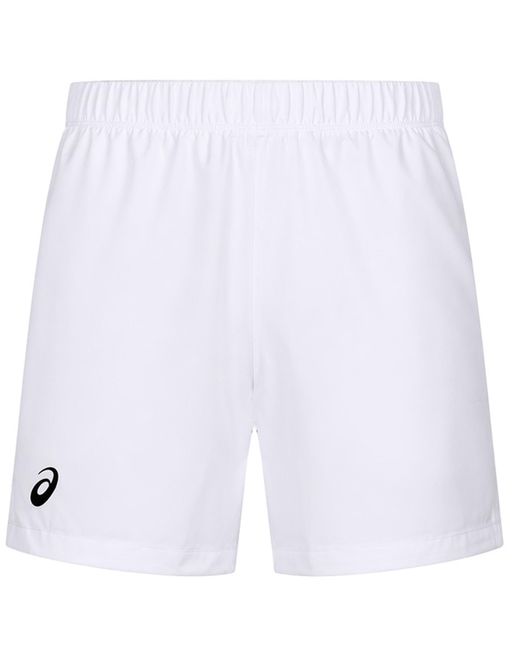 Asics White 7Inch Court Tennis Shorts for men