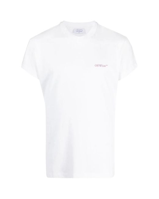 Off-White c/o Virgil Abloh Moon Cam Arrow Logo T-Shirt in