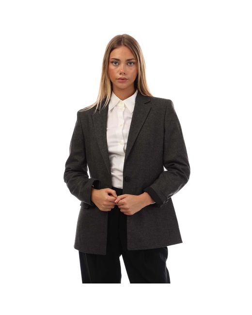 HUGO Atana Blazer (grijs) in het Black