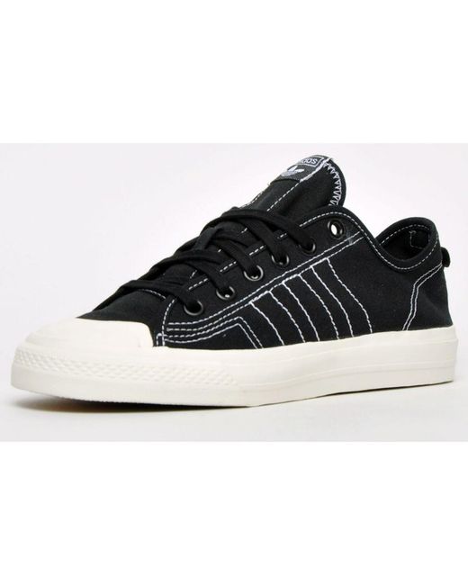 Adidas Black Nizza Rf Shoes for men