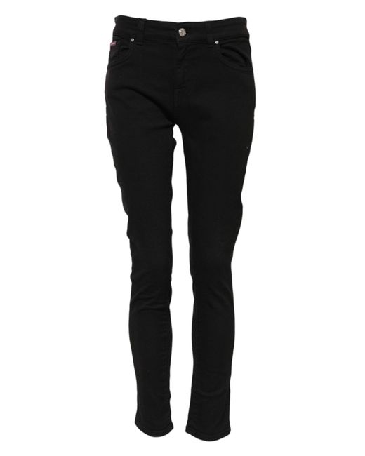 Dolce & Gabbana Slim Fit Basic Jeans in het Black voor heren