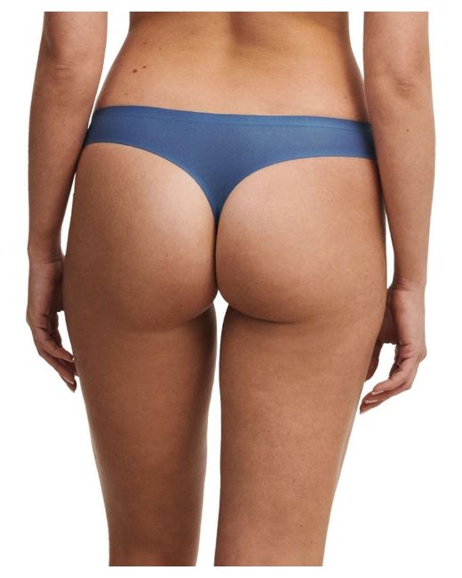 Chantelle Blue Softstretch String Thong