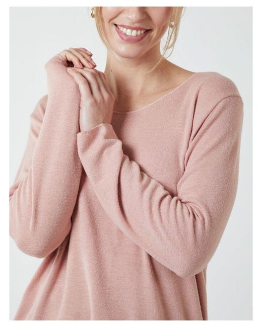 Blue Vanilla Blue Basic Soft Crew Neck Jumper