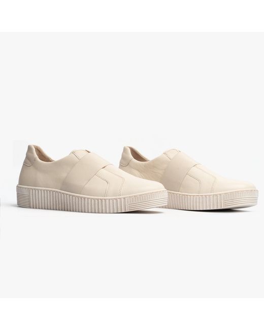 Gabor Natural Willow Trainers Taupe