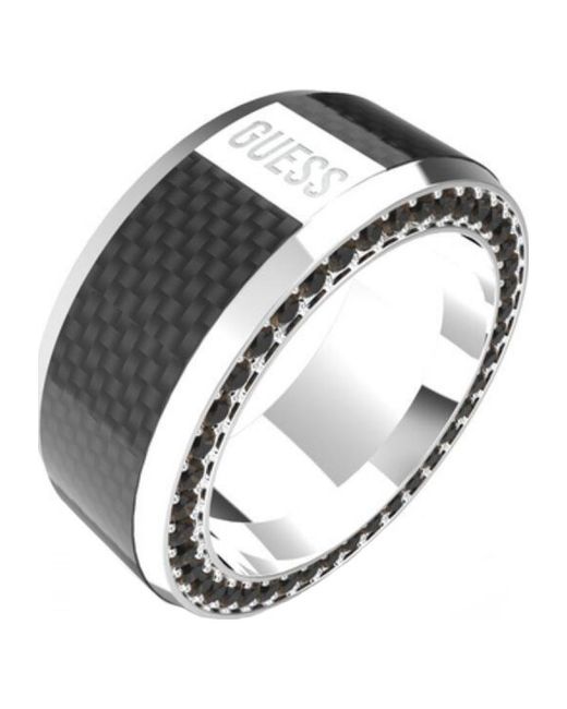 Guess Black Jumr04041Jwstbk66 Ring for men