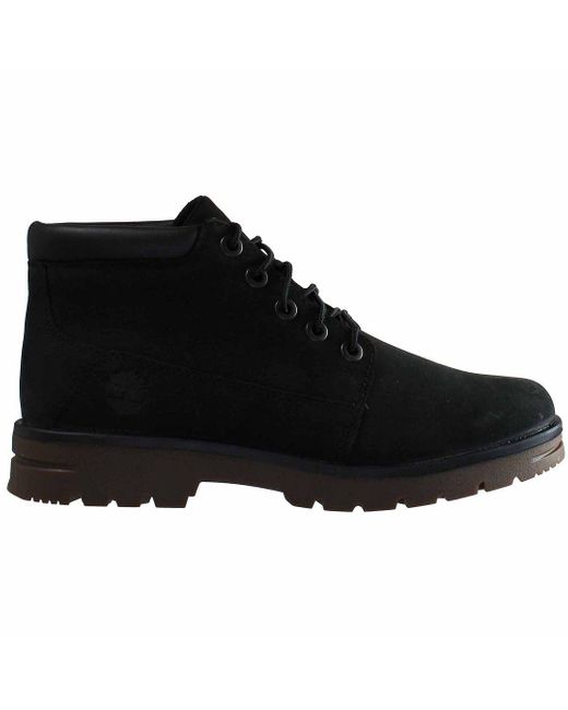 Timberland Black Newtonbrook Chukka Boots Leather (Archived)