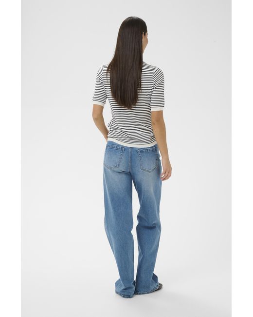 Kaffe Pullover Kalizza Pullover Regular Fit in het Blue