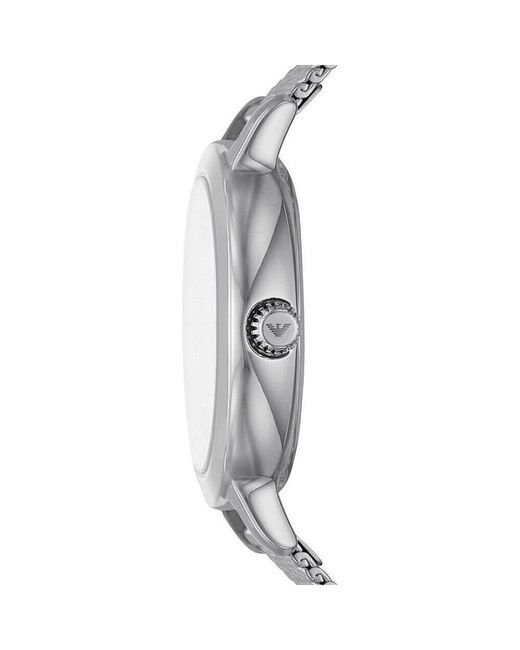 Emporio Armani Metallic Cleo Watch Ar80065Set Stainless Steel (Archived)